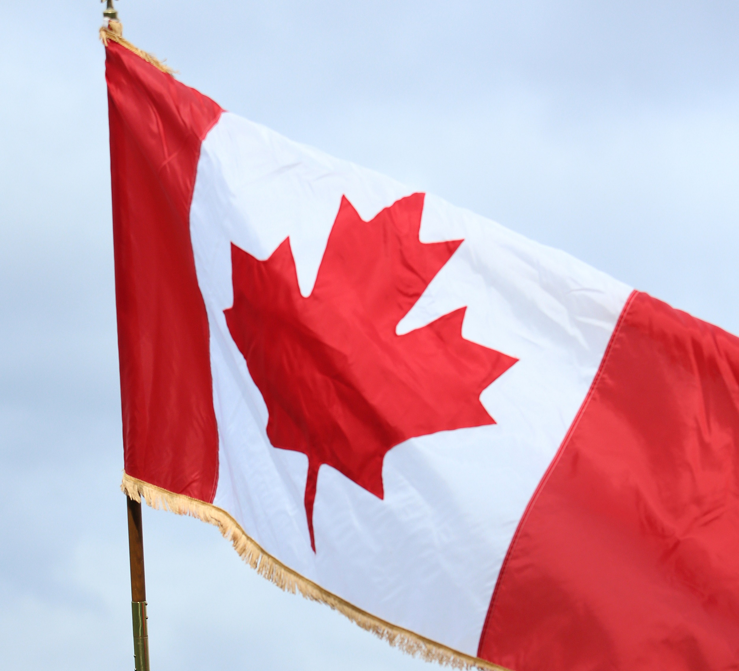 A Canadian flag