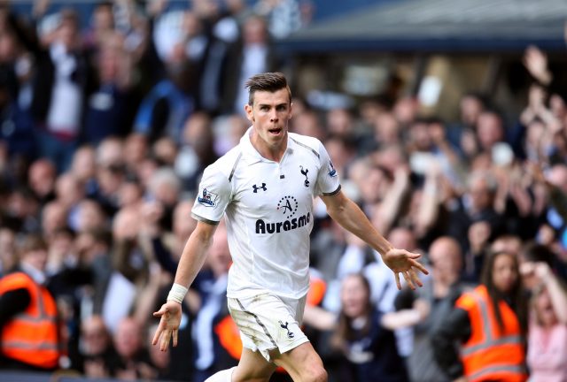 Bale spent six years at Tottenham before joining Real Madrid