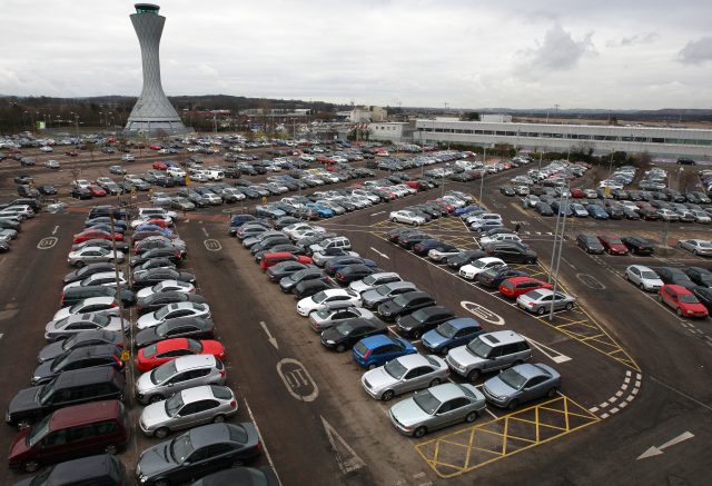 The RAC said people driving to airports should check prices in advance (Andrew Milligan/PA)