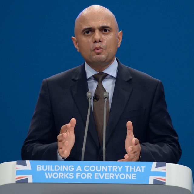 Communities Secretary Sajid Javid