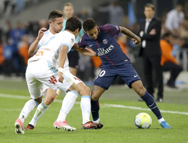 Neymar was a closely marked man (
