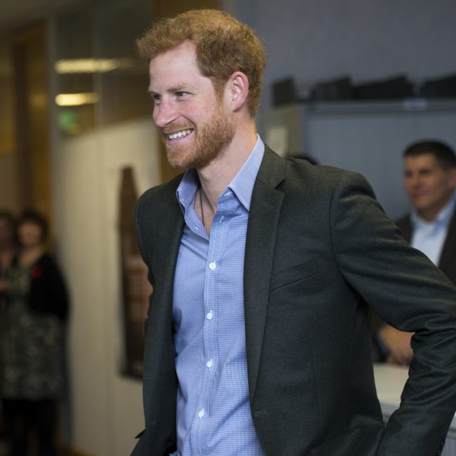 Prince Harry visits Veterans UK in Lancashire