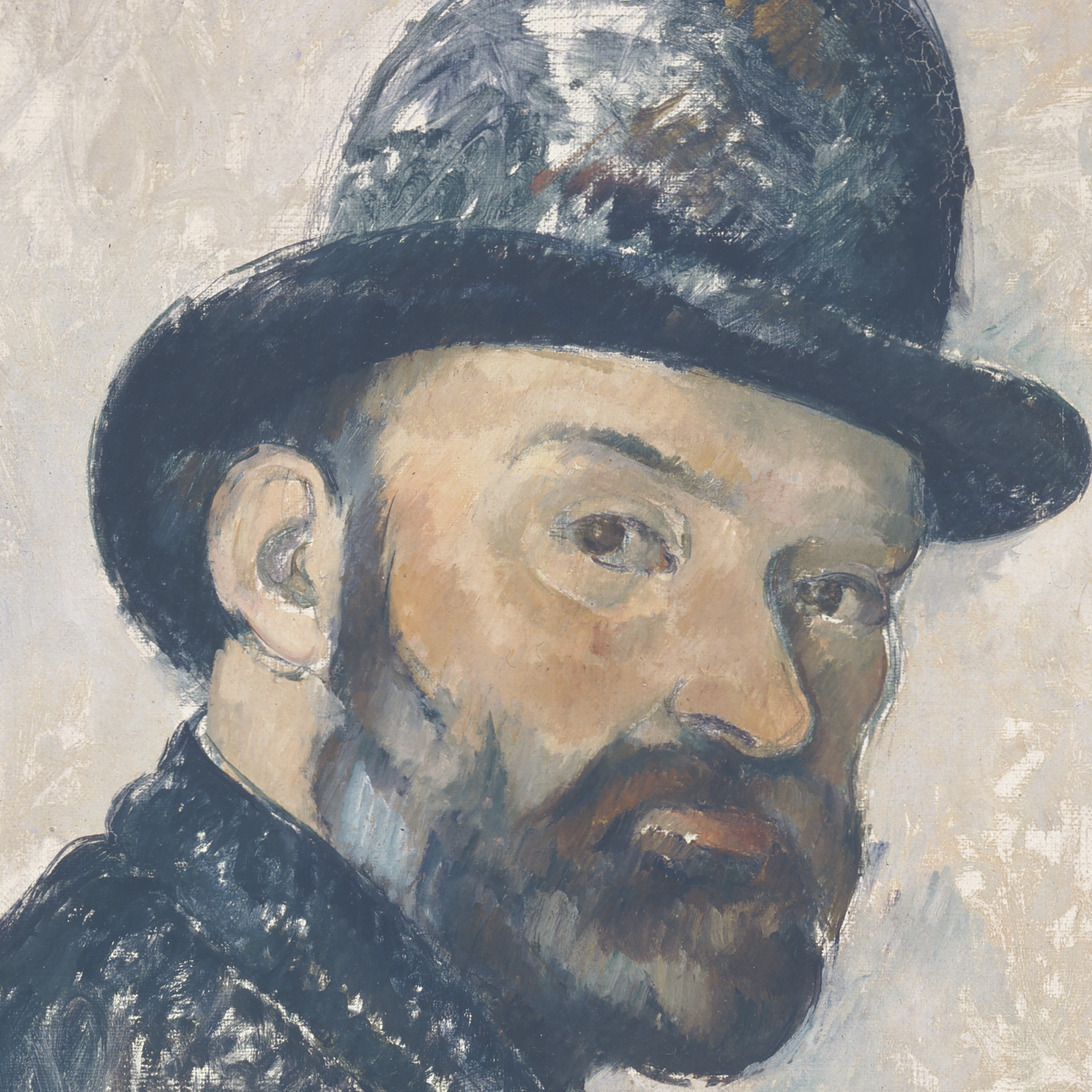 Cezanne self-portrait