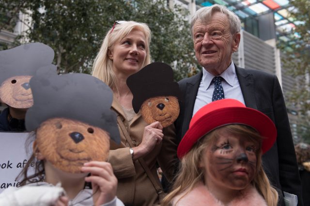 Joely Richardson and Lord Dubs