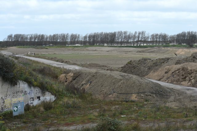 The site of the Calais Jungle