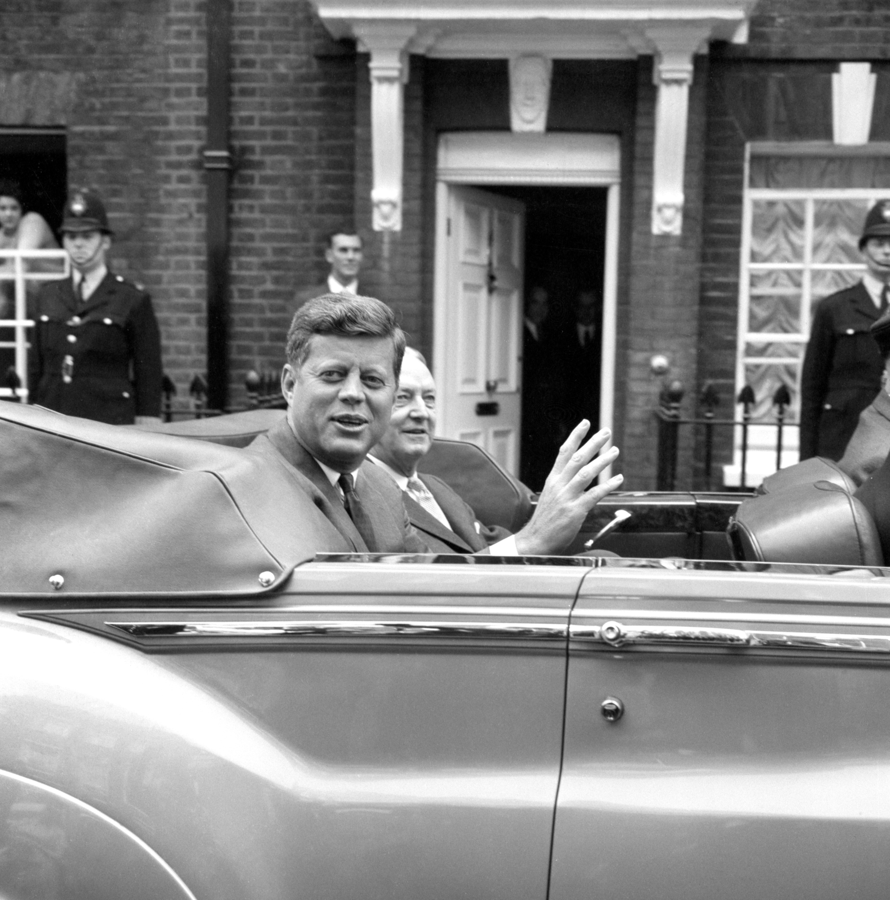 John F Kennedy in London