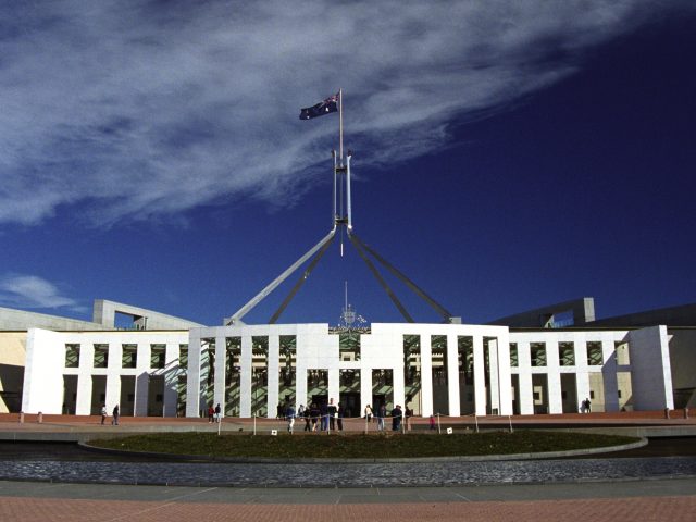 Parliament House, Canberra (Alistair Wilson 50/50/PA)