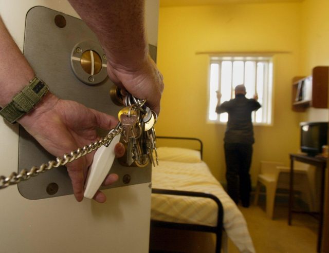 A prison cell as violence in prisons in England and Wales continues to surge