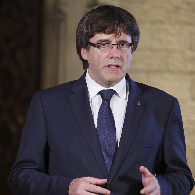 Catalan president Carles Puigdemont 