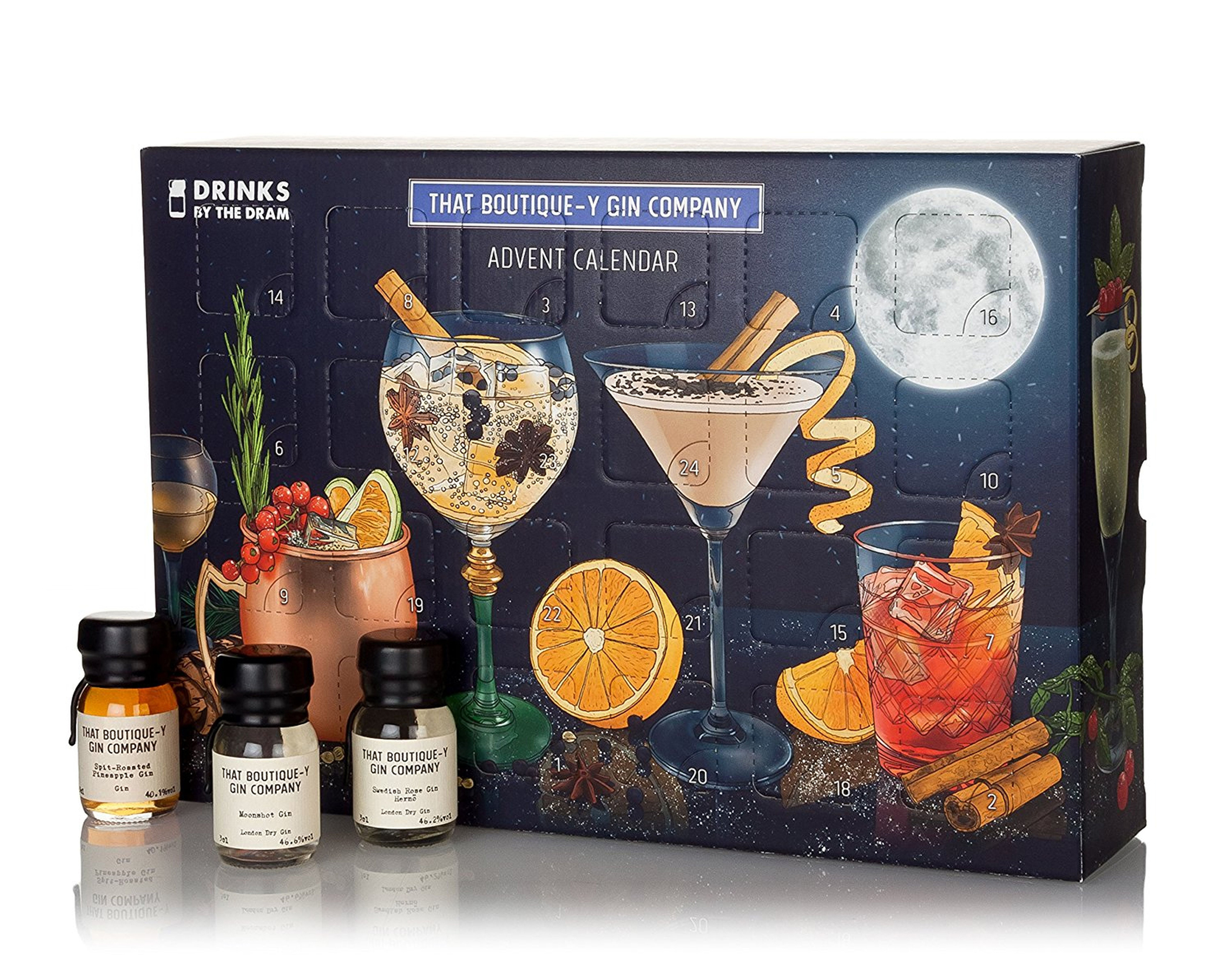 Drinks by The Dram That Boutiqu-y Gin Company's Advent Calendar, Amazon (That Boutique-y Gin Company/PA)