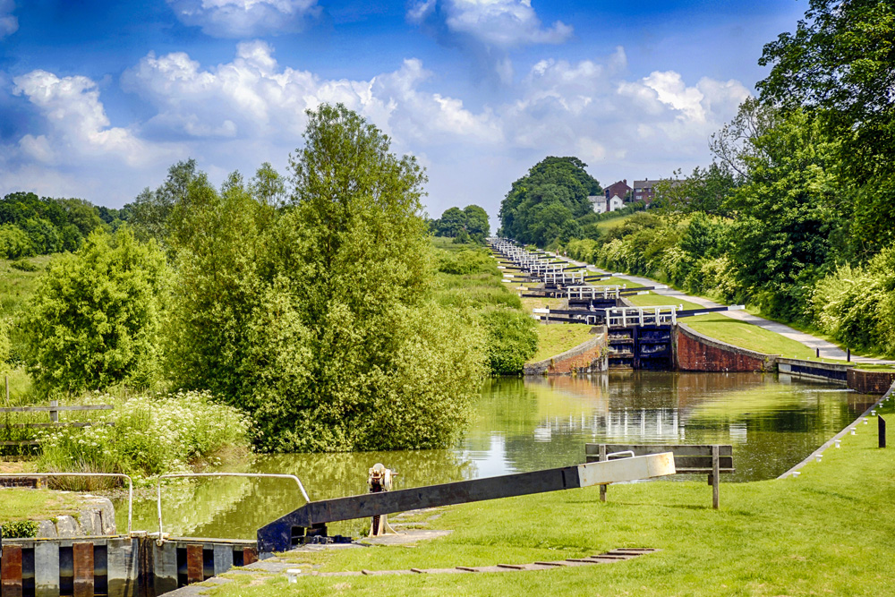 Locks at Caen Hill, Kennet and Avon. (Thinkstock/PA)