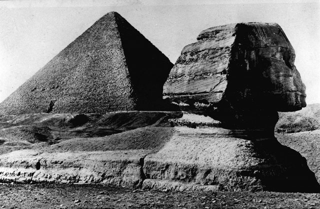 The Great Pyramid and the Sphinx