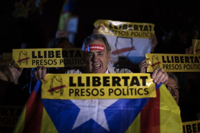 Catalonia protest