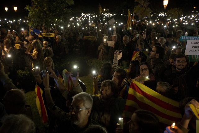 Catalonia protest