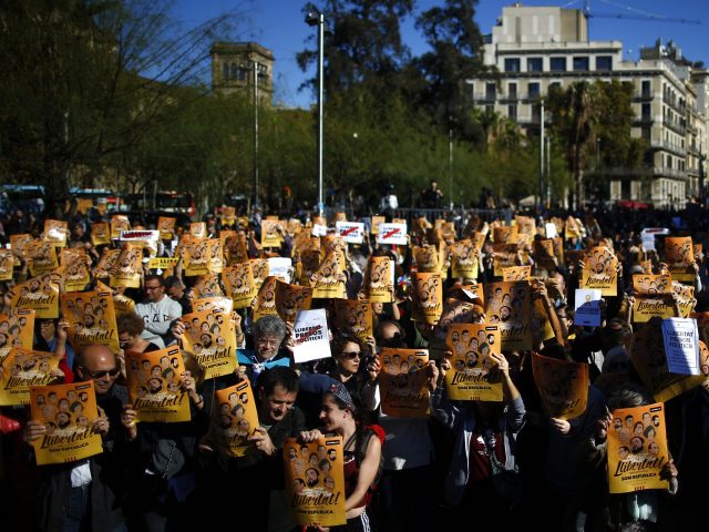 Barcelona protest