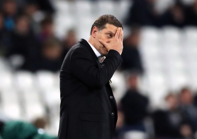 Slaven Bilic is looking for a new job