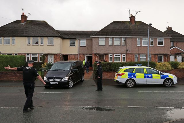 The home of former Welsh government minister Carl Sargeant in Connah's Quay. (Peter Byrne/PA)