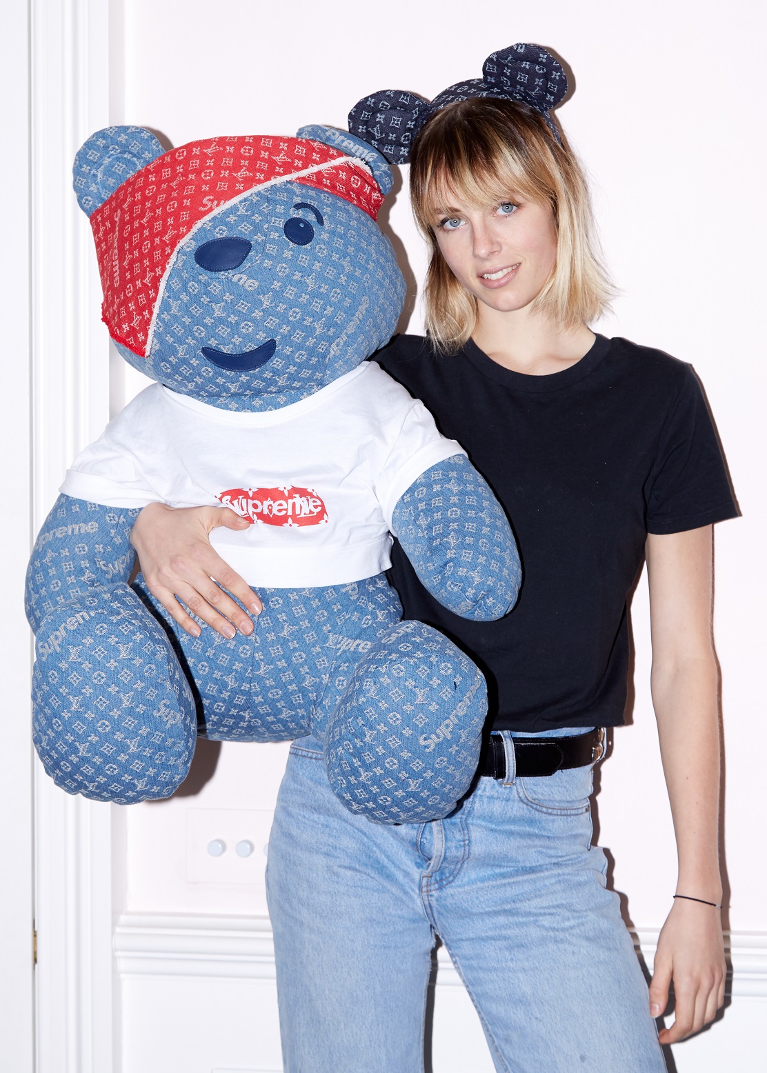 Louis Vuitton x Supreme Children In Need Bear