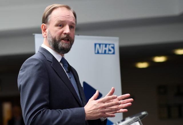 NHS England's chief executive Simon Stevens