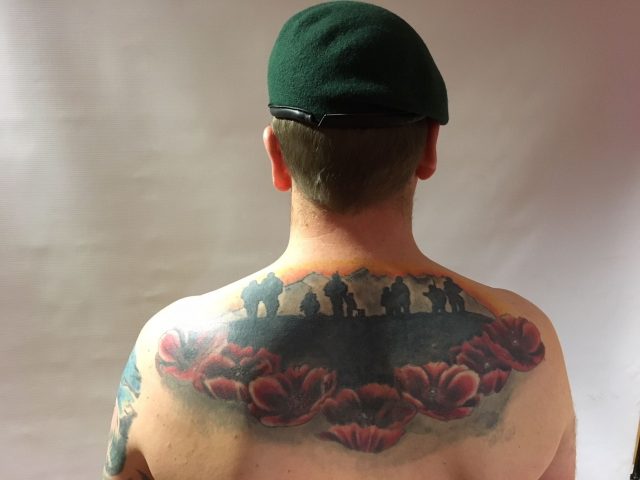 Rob French's tattoo 