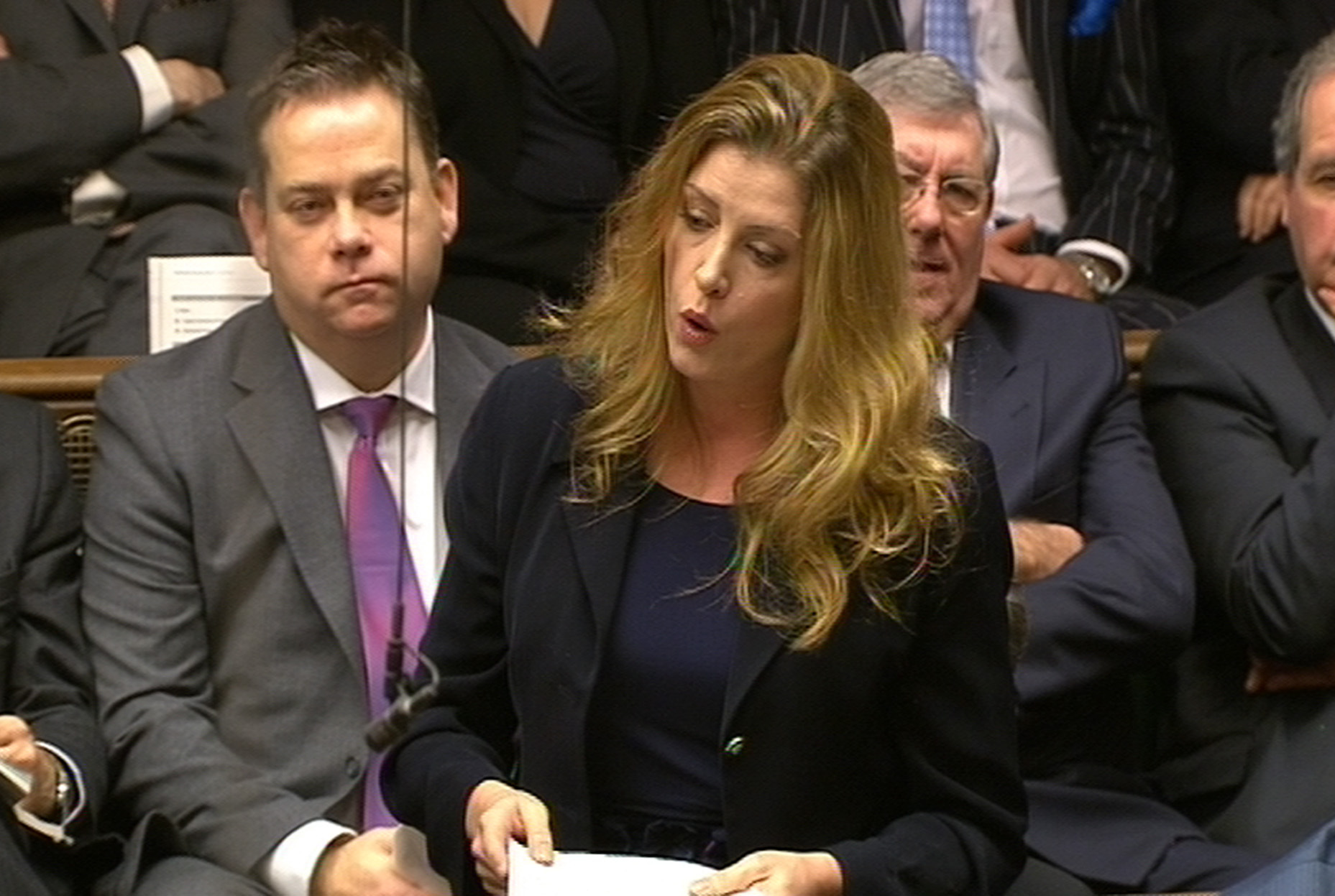 Penny Mordaunt in Parliament 
