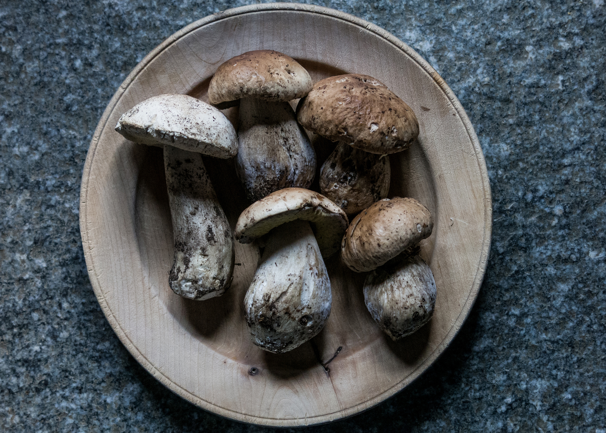 Porcini mushrooms.