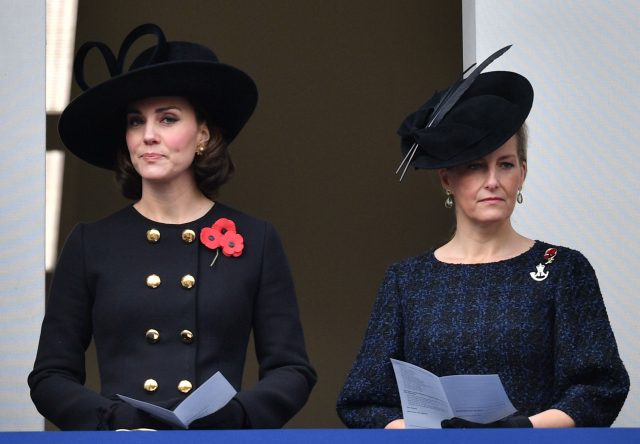 The Duchess of Cambridge and the Countess of Wessex