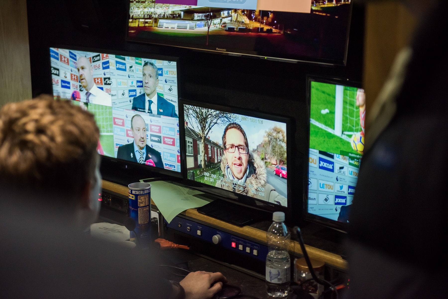 Inside the production truck for BT Sport's Premier League Tonight show