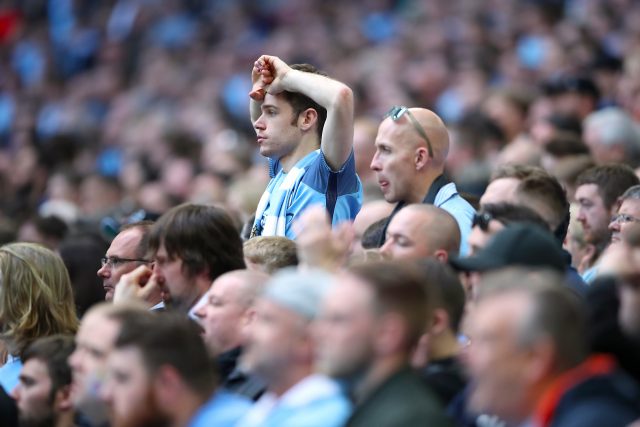 Figures from the Premier League show that young adult fans bought four per cent of all season tickets this year (Nick Potts/PA)