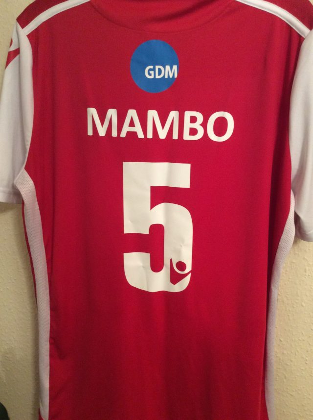 Yado Mambo's new shirt