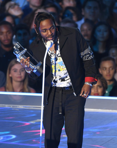 Kendrick Lamar, Ed Sheeran: 2017 MTV VMAs Winner List