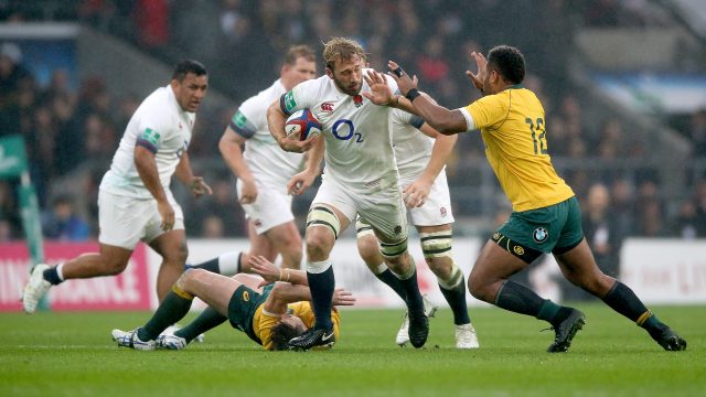 Chris Robshaw had a strong game especially in defence