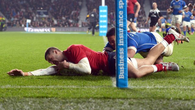 England beat Samoa 28-9 the last time they played them in November 2014