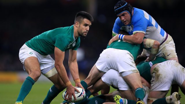 Ireland met Argentina in the 2015 World Cup with Argentina winning the quarter-final 43-20