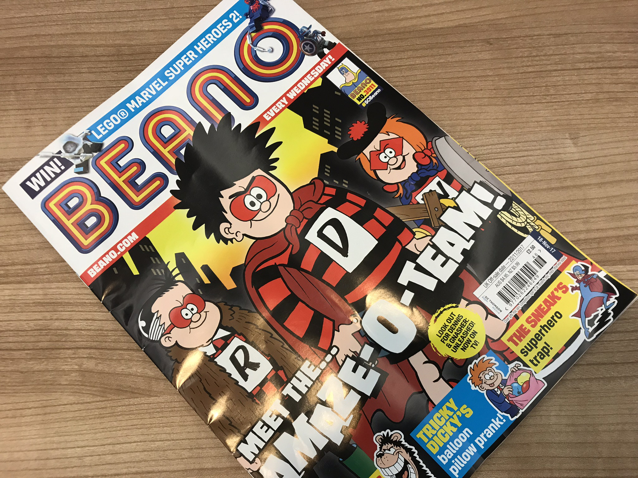 A copy of the Beano