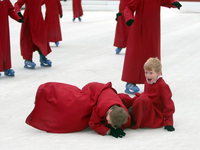 Choirboys on the ice