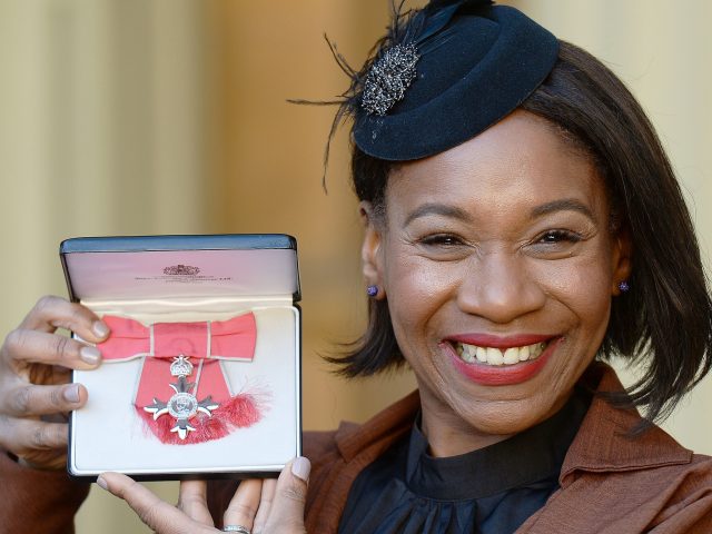 Karen Bryson with her MBE