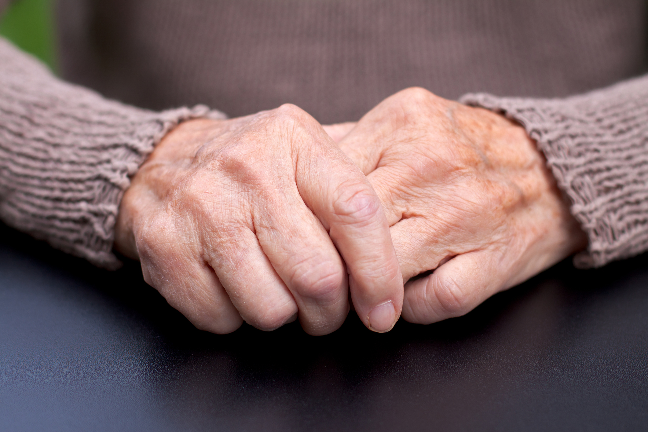 Picture of a wrinkled elderly hand (thinkstock/pa)