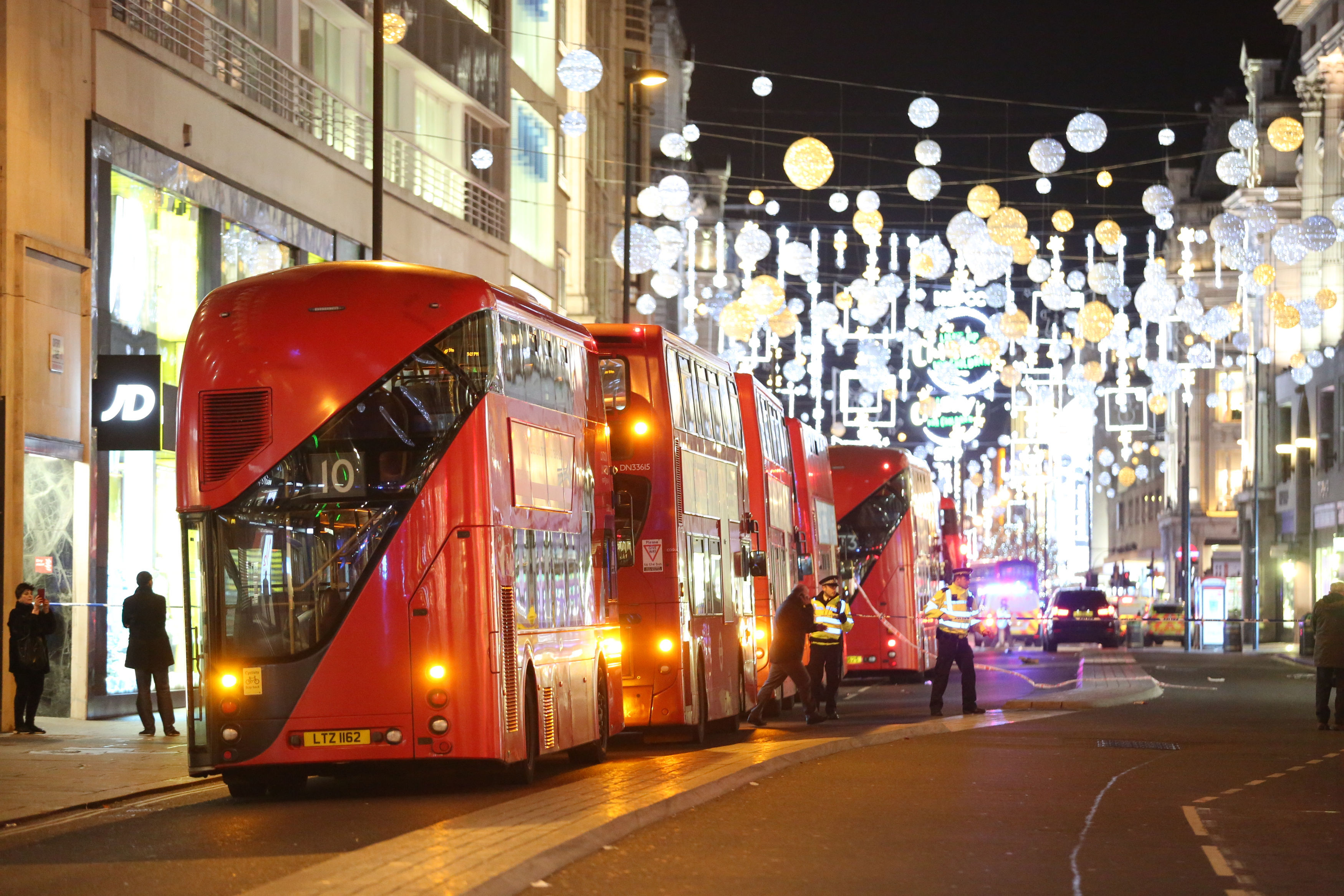 Buses on Oxford Street