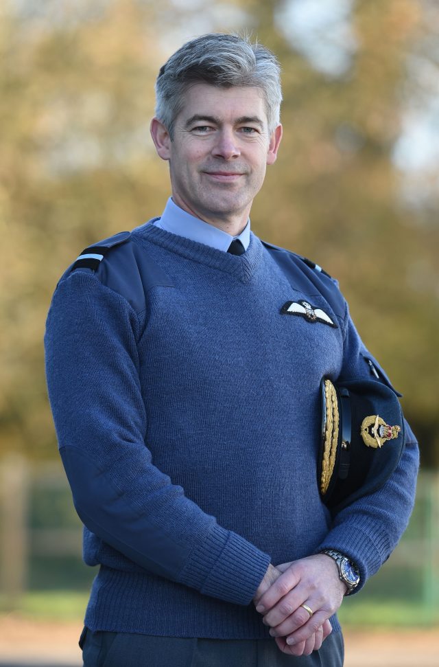 Lightning Force Commander Air Commodore David Bradshaw. (Joe Giddens/PA)