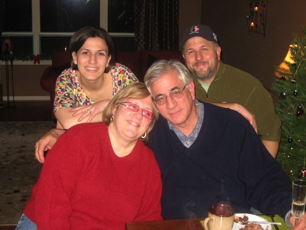 Sara, Rene, Edward Jr and Edward in 2009 