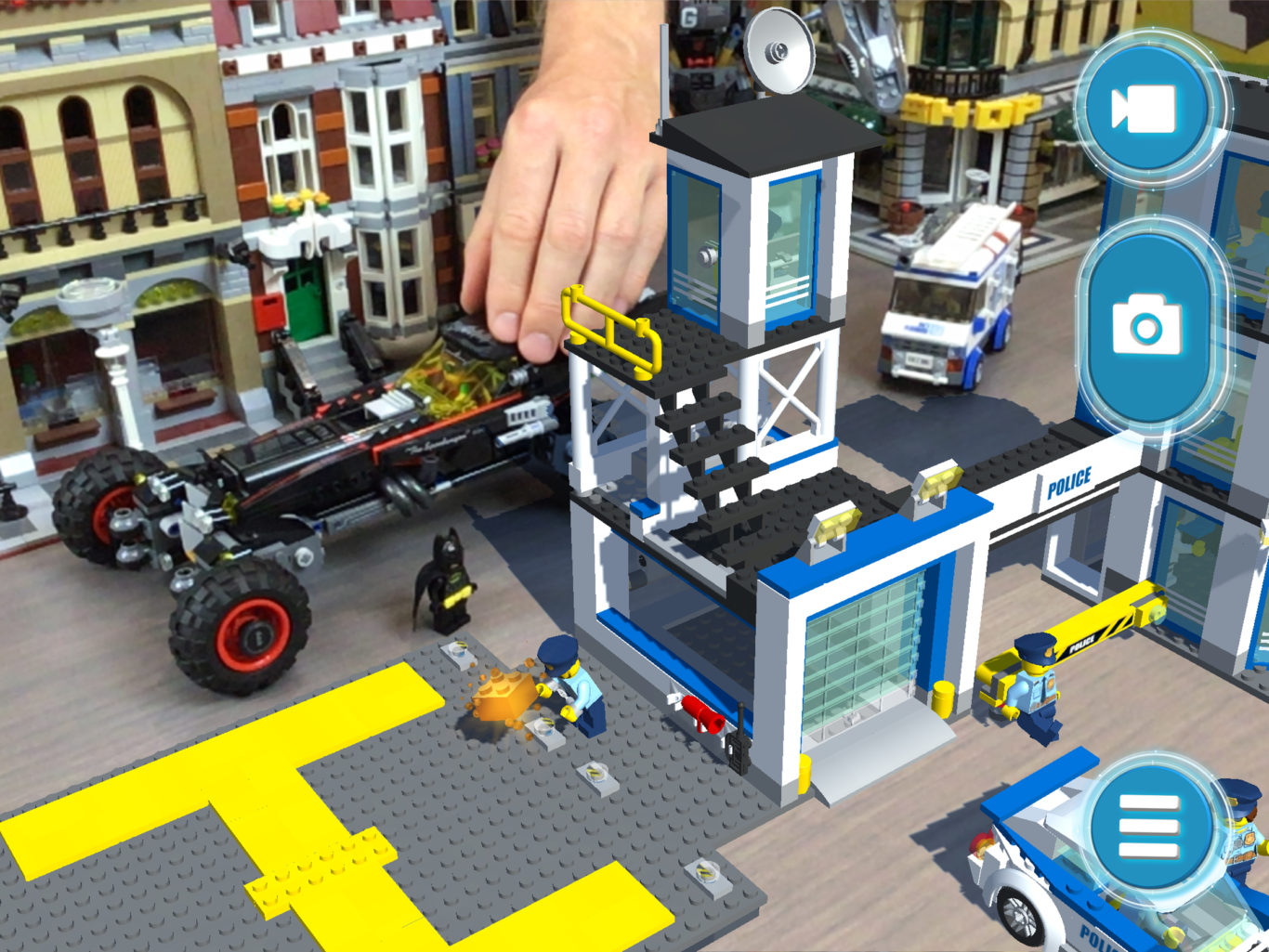 Lego enters augmented reality with a new app that interacts with