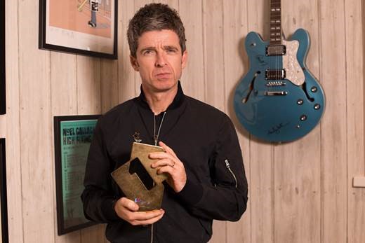 Noel Gallagher's High Flying Birds are in number one spot 