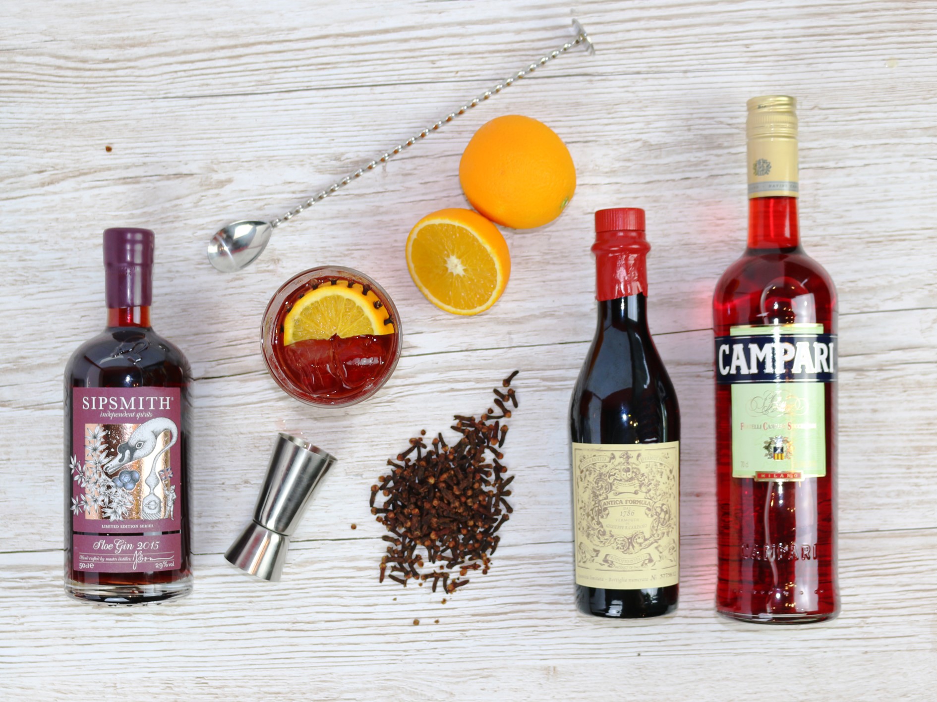 Sipsmith Sloe Gin and other spirits