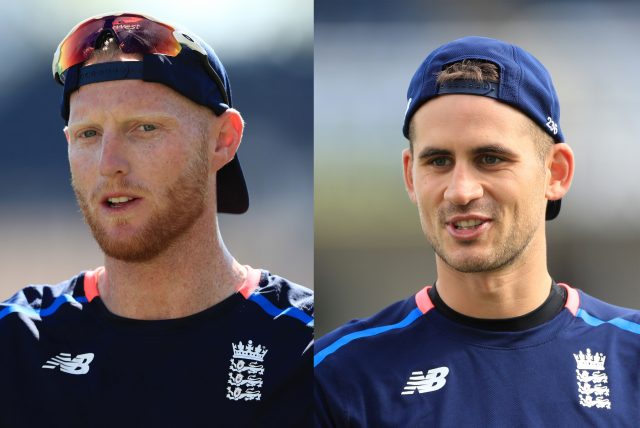 Ben Stokes and Alex Hales