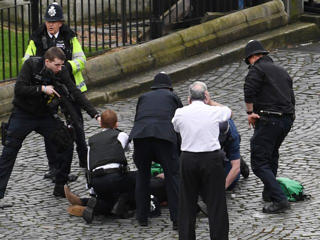 The arrest of Khalid Masood