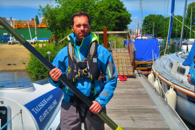 Kyle Smith is taking part in the challenge (Talisker Whisky Atlantic Challenge/PA Wire)
