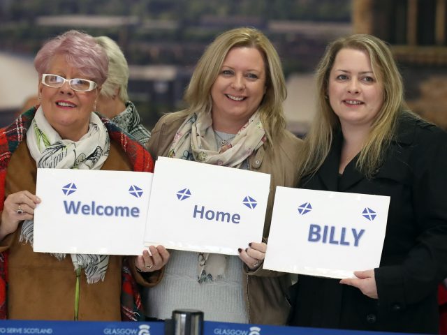 A warm welcome in Glasgow