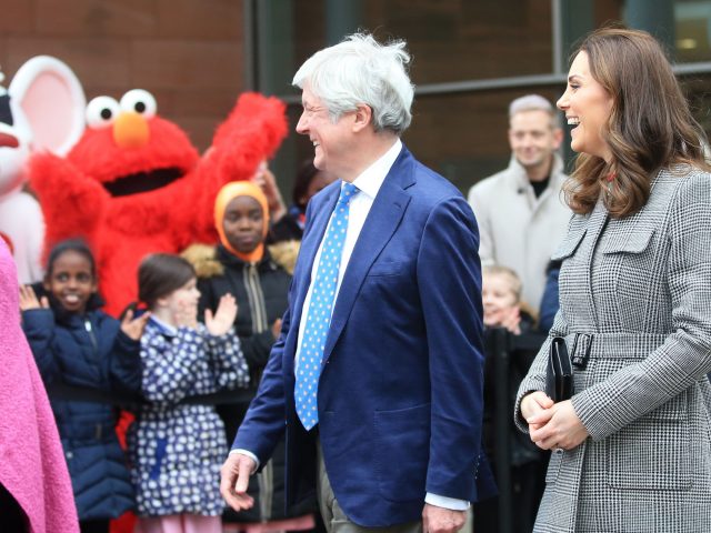 A warm welcome for the duchess