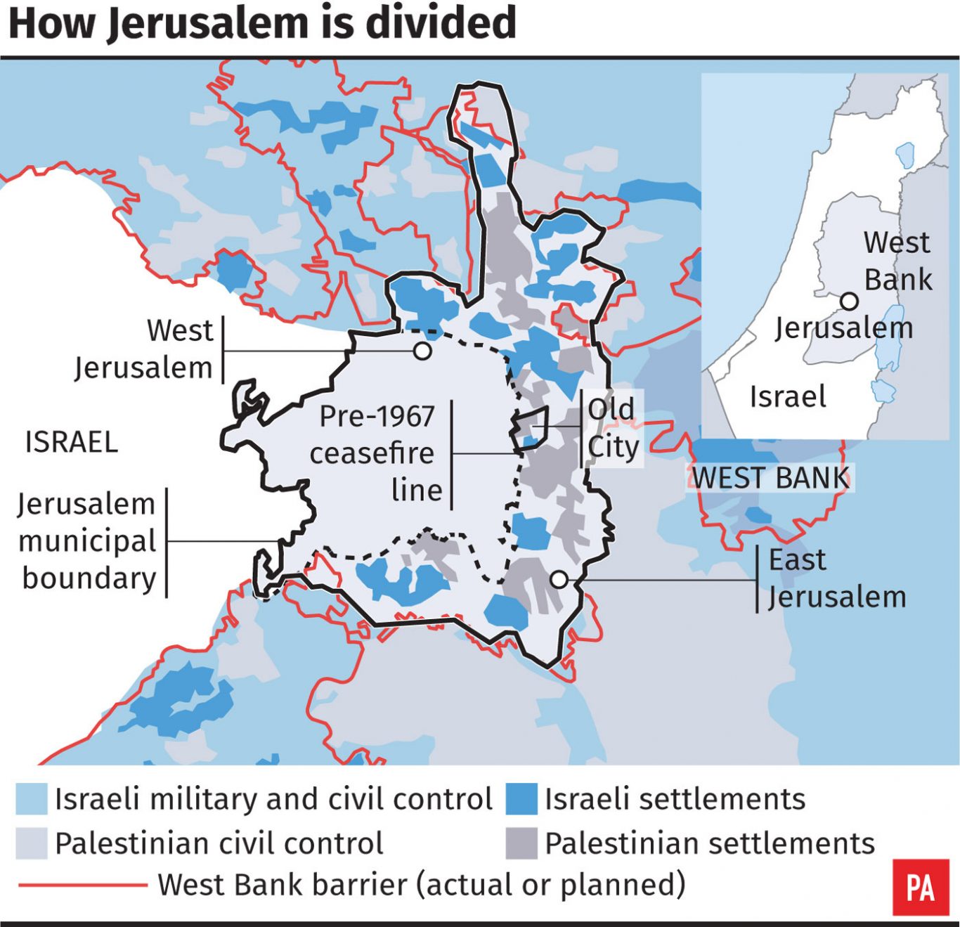 Donald Trump recognises Jerusalem as Israel’s capital | Express &amp; Star